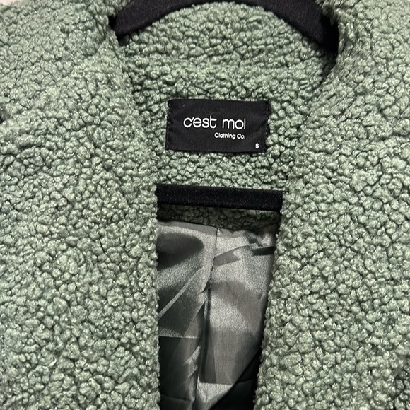 Relaxed Teddy Overcoat - Picture 2 of 4